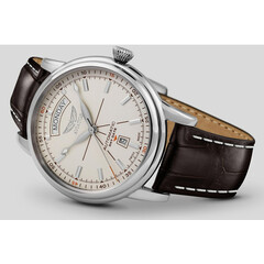 Zegarek męski vintage z dniem tygodnia Aviator Day-Date