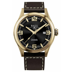 Męski zegarek z brązu w kolorze złotym Ball Limited Edition