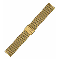 Stalowa bransoleta mesh do zegarka Tissot 20 mm kolor złoty