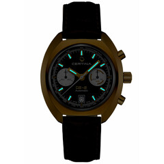 Podświetlenie zegarka Certina DS-2 Chronograph Automatic C024.462.36.091.00