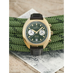 Złoty zegarek męski vintage Certina DS2