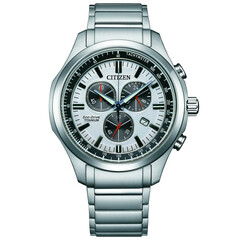 Tytanowy zegarek Citizen AT2530-85A z tarczą w kolorze białym