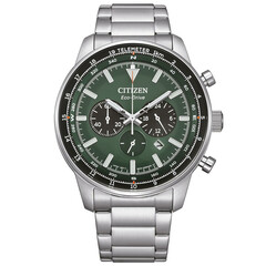 Zegarek męski Citizen z zieloną tarczą