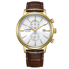Złocony zegarek męski Citizen Vintage CA7062-15A