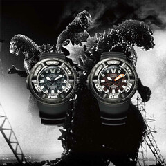 Zegarki z kolekcji Citizen Godzilla