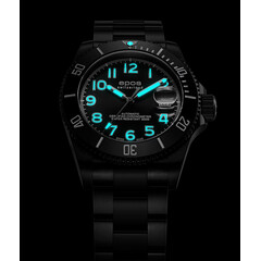 Podświetlenie zegarka Epos Sportive Diver Titanium COSC Limited Edition 3504.138.85.35.95