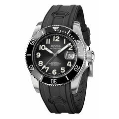 Tytanowy zegarek nurkowy Epos Sportive Diver Titanium 3504.131.80.35.55 z paskiem gumowym