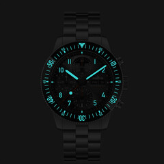 Zegarek widoczny w ciemności Fortis