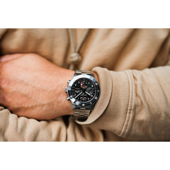 Automatyczny zegarek męski chronograf na rękę Fortis