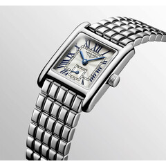 Srebrny zegarek damski Longines DolceVita Mini