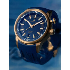 Maurice Lacroix Limited Edition brązowy zegarek nurkowy