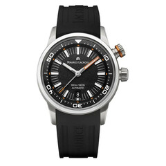 Zegarek typu diver na czarnym pasku Maurice Lacroix