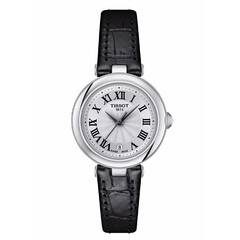 Tissot T126.010.16.013.00 tradycyjny zegarek damski na czarnym pasku