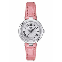 Tissot T126.010.16.013.01 tradycyjny zegarek damski na czarnym pasku