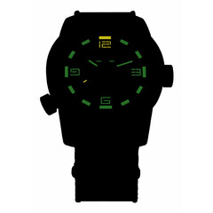 Zegarek z podświetleniem trytowym trigalight® T100