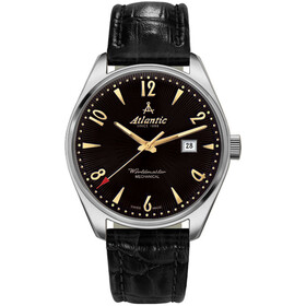 Atlantic Worldmaster Art Deco 51651.41.65G zegarek męski z ręcznym naciągiem