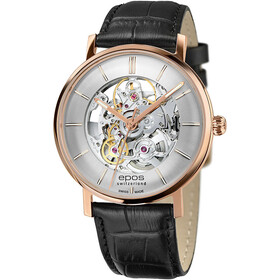 Epos 3437.135.24.18.25 Originale Retro Skeleton zegarek męski