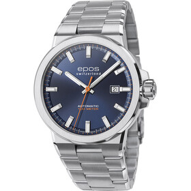 Epos Sportive 3442.132.20.16.30 zegarek męski na bransolecie z niebieską tarczą