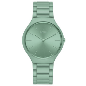 Rado True Thinline Les Couleurs™ Le Corbusier R27096662 Slightly Greyed English Green 32041