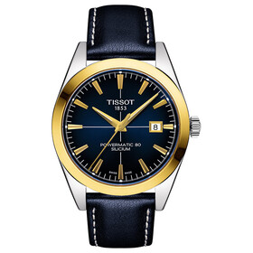 Tissot Gentleman Powermatic 80 Silicium T927.407.46.041.01 zegarek męski z 80-godzinną rezerwą chodu.