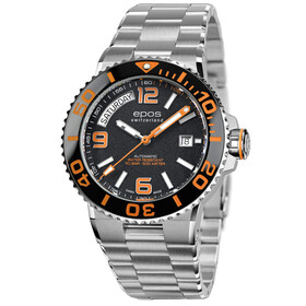 Zegarek nurkowy Epos Sportive Diver Day Date 3441.142.99.92.30 na bransolecie