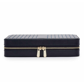 Granatowe etui na biżuterię Wolf Maria 766117.