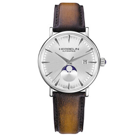 Limitowany zegarek męski z funkcją faz księżyca.