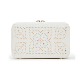 Ozdobne pudełko WOLF Marrakesh z wyjmowanymi przegródkami na zamek.