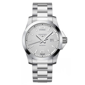 Szwajcarski zegarek męski Longines Conquest L3.760.4.76.6