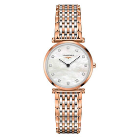 Longines La Grande Classique L4.512.1.97.7 zegarek damski z diamentami.