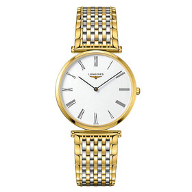 Pozłacany zegarek Longines La Grande Classique L4.755.2.11.7