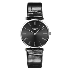 Szwajcarski zegarek na pasku skórzanym Longines La Grande Classique L4.866.4.51.2