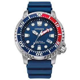 Zegarek nurkowy Citizen Promaster Diver BN0168-06L z pierścieniem nurkowym Citizen Pepsi