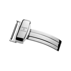 Zapięcie do paska Hirsch Plus kolor srebrny 20 mm