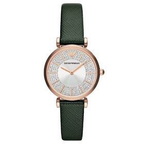 Damski zegarek pozłacany Emporio Armani Gianni T-Bar