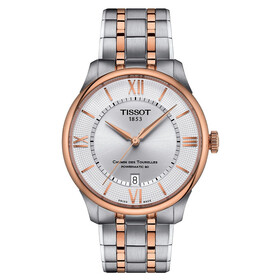 Dwukolorowy zegarek na bransolecie Tissot Chemin Des Tourelles