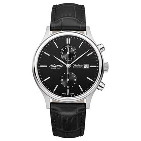 Męski klasyczny chronograf Atlantic