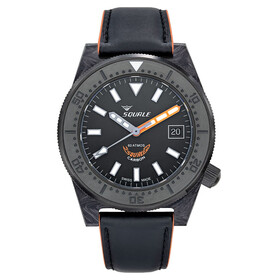 Squale zegarek z kutego włókna węglowego