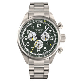 Męski zegarek na bransolecie Aviator Airacobra P45