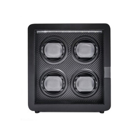 Czarny Rotomat na 4 zegarki Leanschi WM04-ALLB