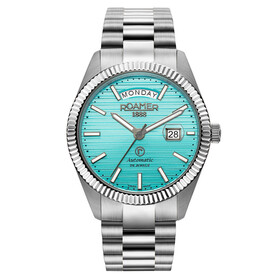 Limitowany zegarek Roamer z niebieską tarczą