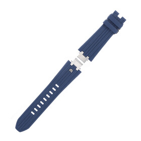 Wodoodporny pasek gumowy Maurice Lacroix ML640-005027 do zegarka Aikon 44 mm