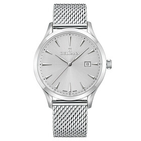 Męski zegarek Delbana na bransolecie mediolańskiej