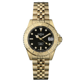 Damski zegarek nurkowy Davosa w kolorze złotym