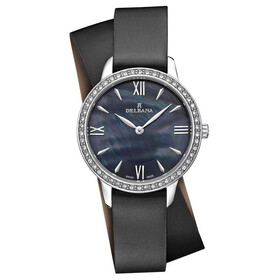 Zegarek damski Delbana na skórzanym pasku