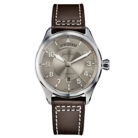 Męski zegarek Davosa na skórzanym pasku