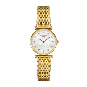 Pozłacany zegarek damski Longines La Grande Classique