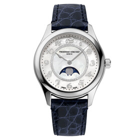 Damski zegarek z diamentami Frederique Constant