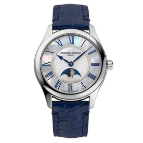 Frederique Constant Classics Elegance Luna FC-331MPWND3B6, Wersja: niebieska 