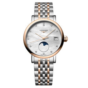 Damski zegarek Longines z diamentami